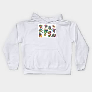 Complete and Total Silliness Kids Hoodie